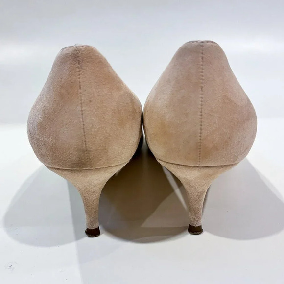 KATE SPADE Melanie pink suede heel pumps with glitter - Picture 7 of 8